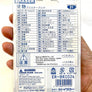 38327 Iwako Fruit Eraser Card