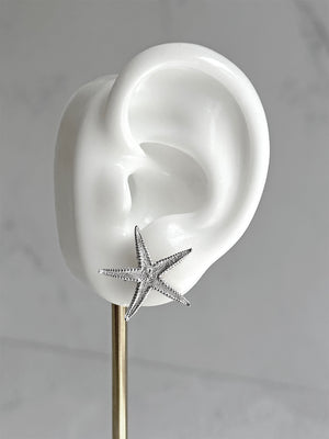 Large Starfish Post Earrings