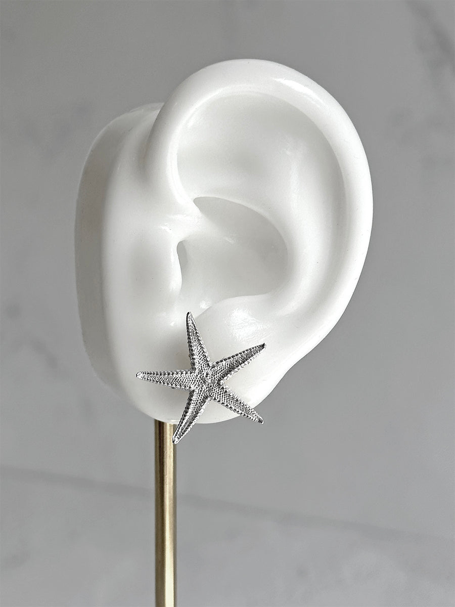 Large Starfish Post Earrings