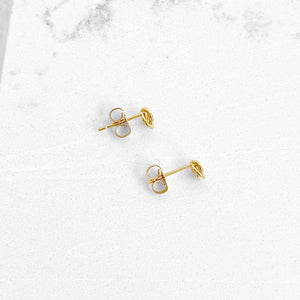 Mini Knot Post Earrings