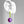 Aarnio Earrings--Green and Purple