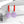 Aarnio Earrings Petite--Neon Coral and Lavender