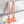 Gino Earrings--Neon Coral