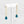 Elongated Oval Drop Earrings