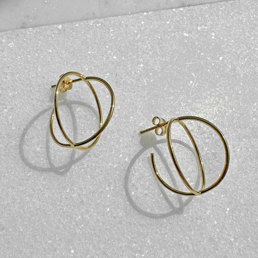 Orb Illusion Earrings Lewis Pine