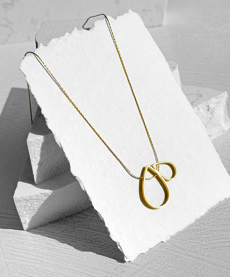 Pear Pair Necklace