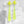Sputnik Extra Long Drop Earrings--Neon Yellow