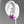 Sputnik Post Earrings--Purple