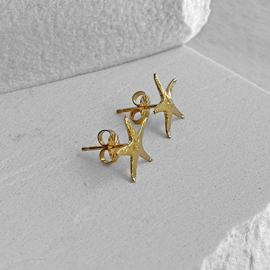 Petite Starfish Post Earrings