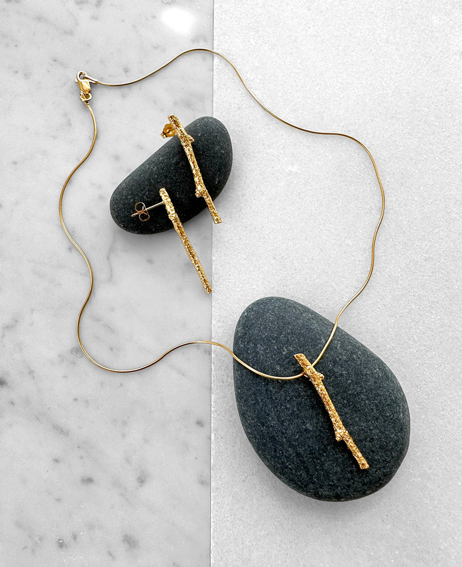 Winter Twig Necklace