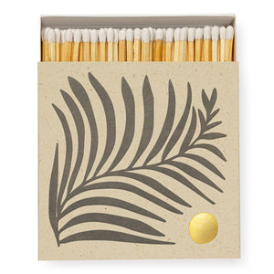 White Fern Square Matchbox