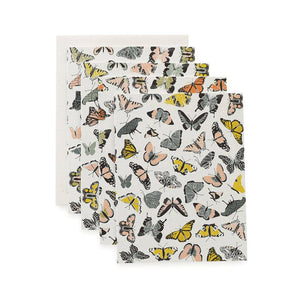 Butterfly Kisses Cards / Boxed Set of 8: A2 size : 4.25” x 5.5”, boxed set of 8