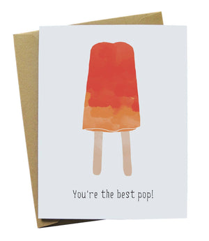 Popsicle Father's Day Card