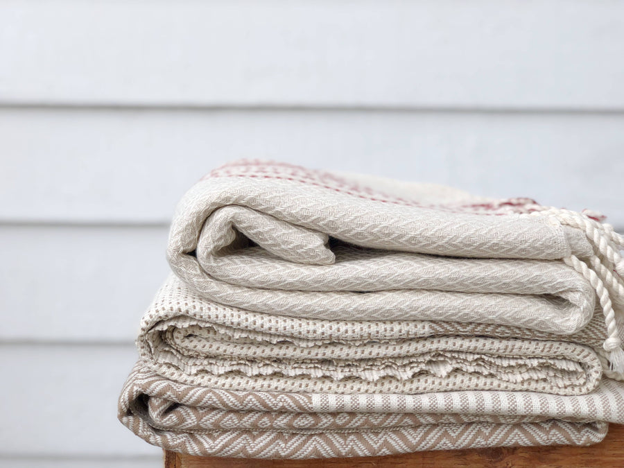 Joshua Tree Hand Woven Peshtemal Sand Color