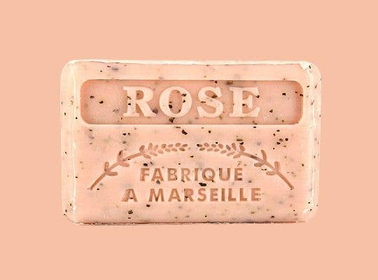 125g Crushed Rose French Soap