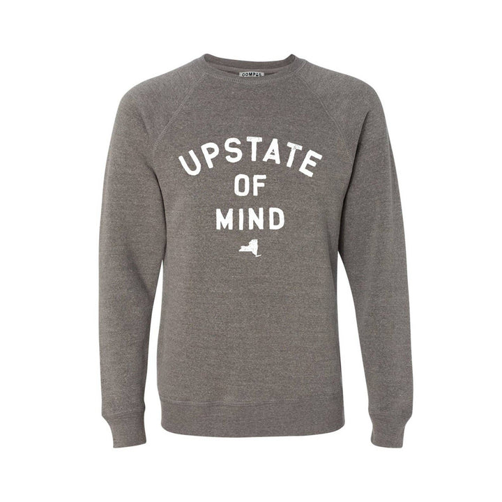 Upstate of Mind Crew Sweatshirt - Gray