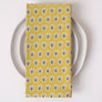 Lasko Mustard Block Printed Napkins - set of 4