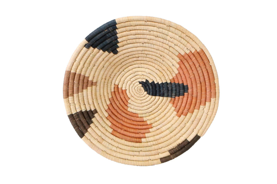 Petite Salon Woven Bowl - 12" Peach Sukari