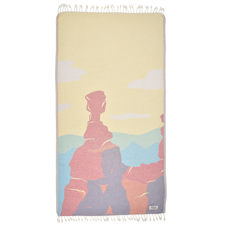 Desert Sky Peshtemal Pure Cotton Turkish Towel/Throw