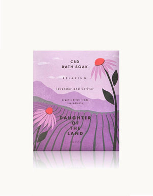 CBD Lavender and Vetiver Bath Soak [Single Serving]