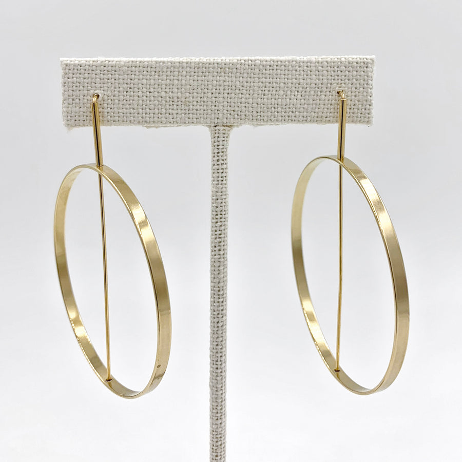 Diameter Hoop Earrings