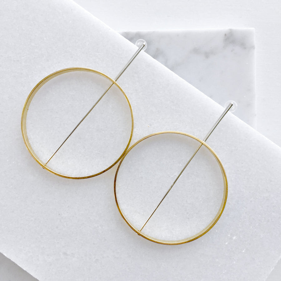 Diameter Hoop Earrings