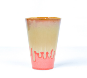 Tall Tumbler in Sand/Coral yt006