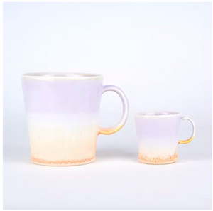 Espresso Cup in Lilac/Creamsicle PT015