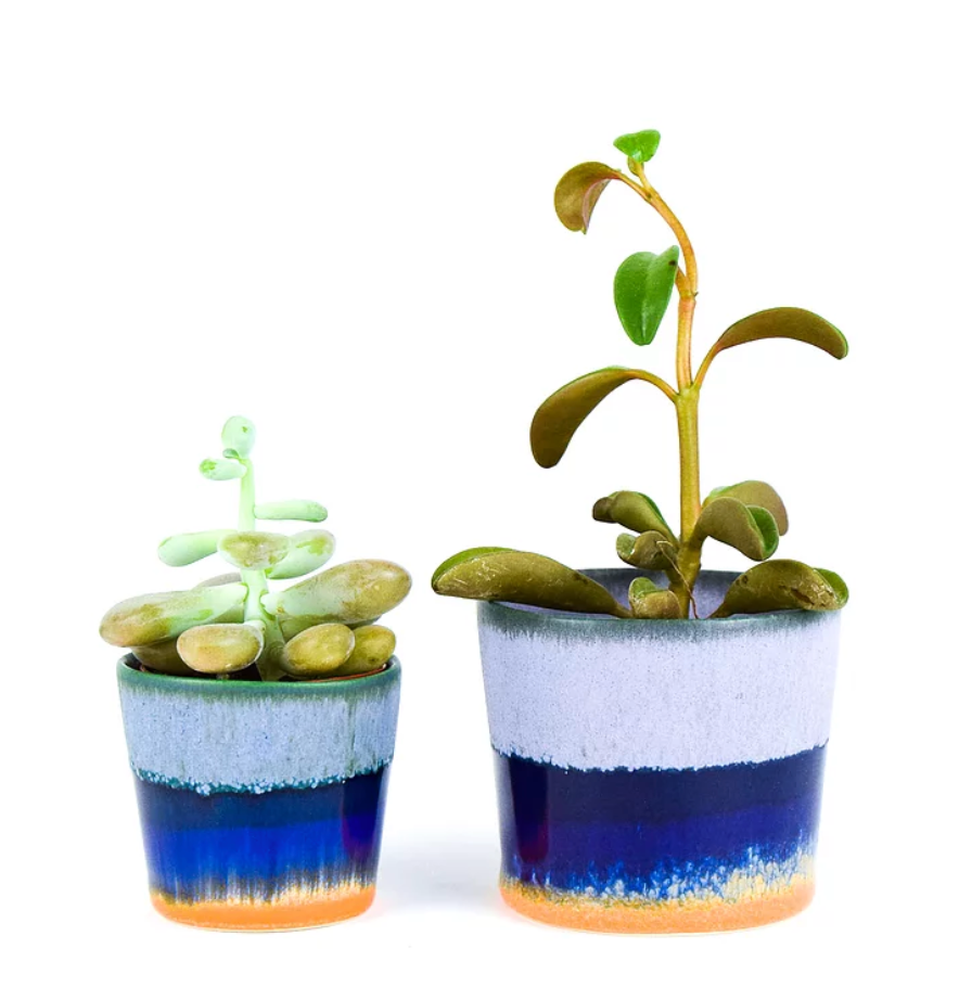 Planter in Lilac/Coral BT027