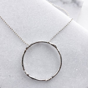 Twig Ring Necklace