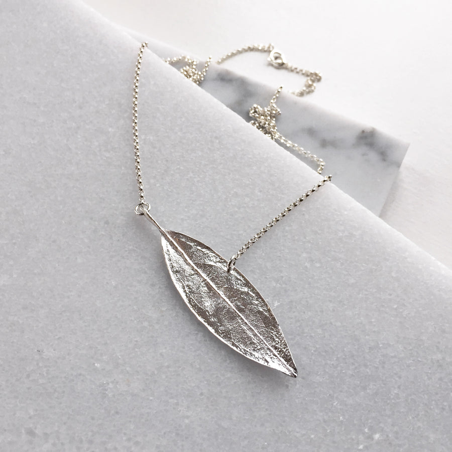 Sage Leaf Necklace