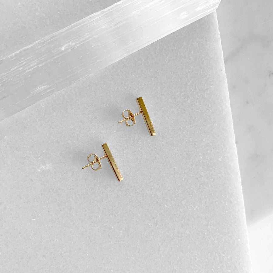 Bar Post Earrings