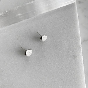 Beach Pebble Post Earrings