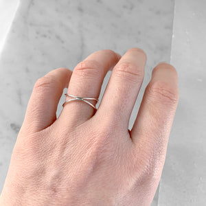 Double Ripple Ring