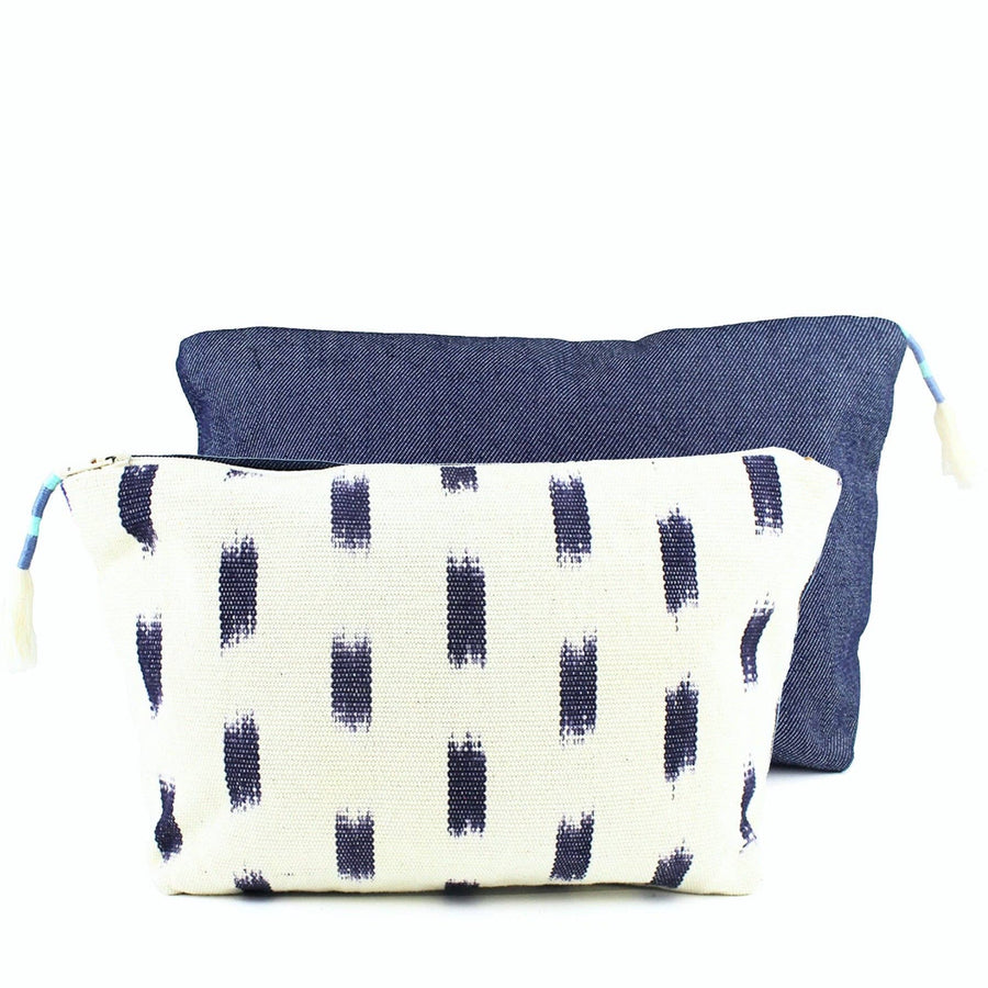 Upcycled Cristina Cosmetic Pouch