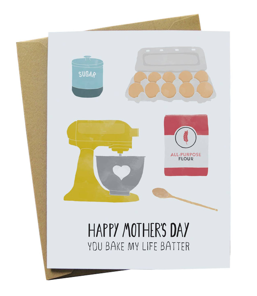 Batter Mother's Day Greeting Card