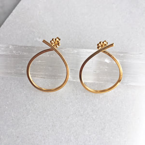 Swoop Hoop Earrings