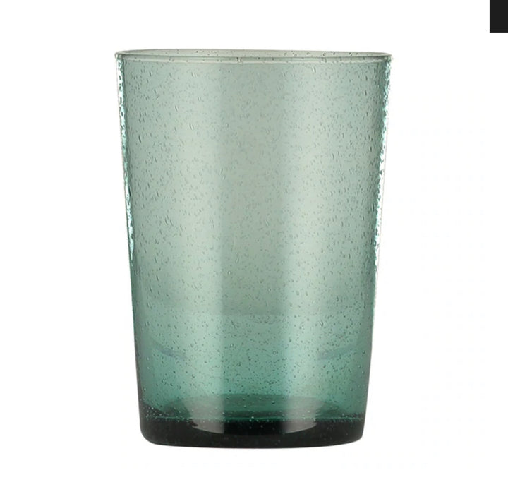 Hand Blown Tumbler Glasses - French Turquoise