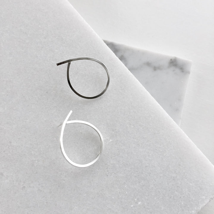 Swoop Hoop Earrings