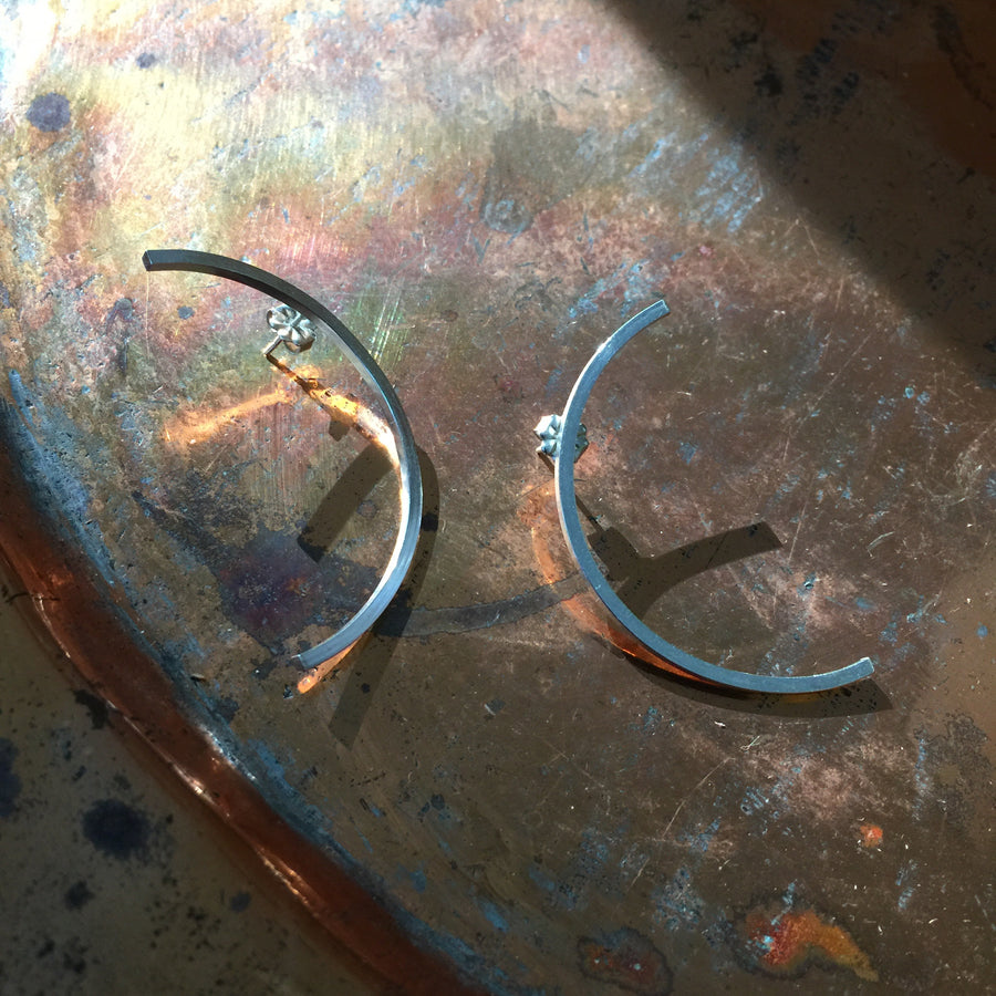 Tilted Arc Earrings