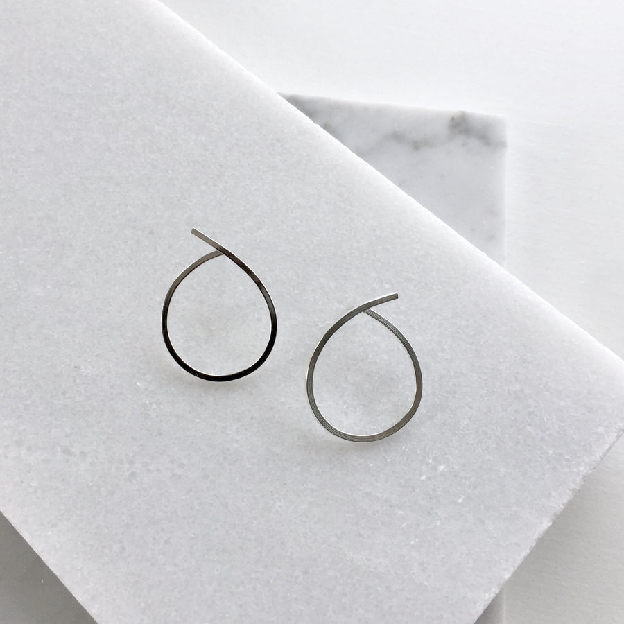 Swoop Hoop Earrings