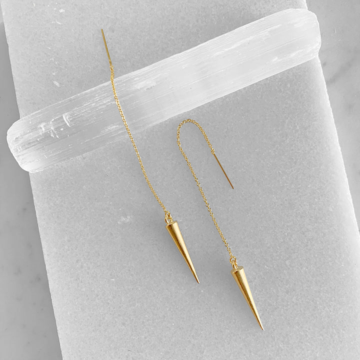 Spike Threader Earrings