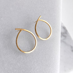 Swoop Hoop Earrings