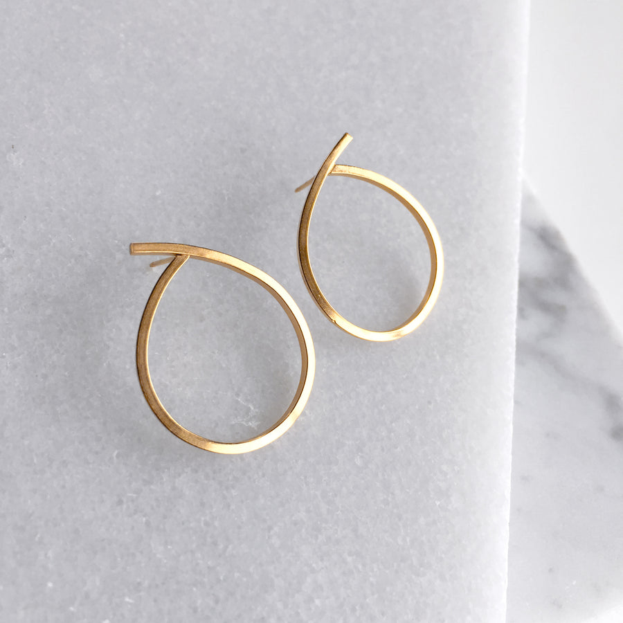 Swoop Hoop Earrings
