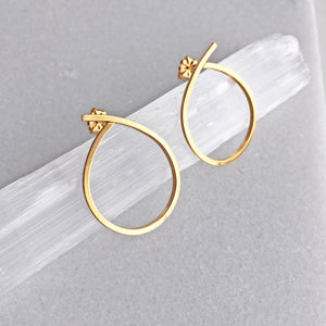 Swoop Hoop Earrings