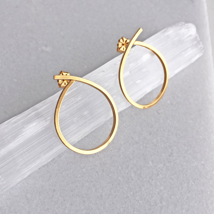 Swoop Hoop Earrings