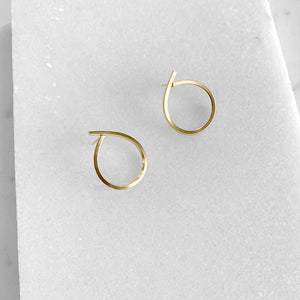Swoop Hoop Earrings