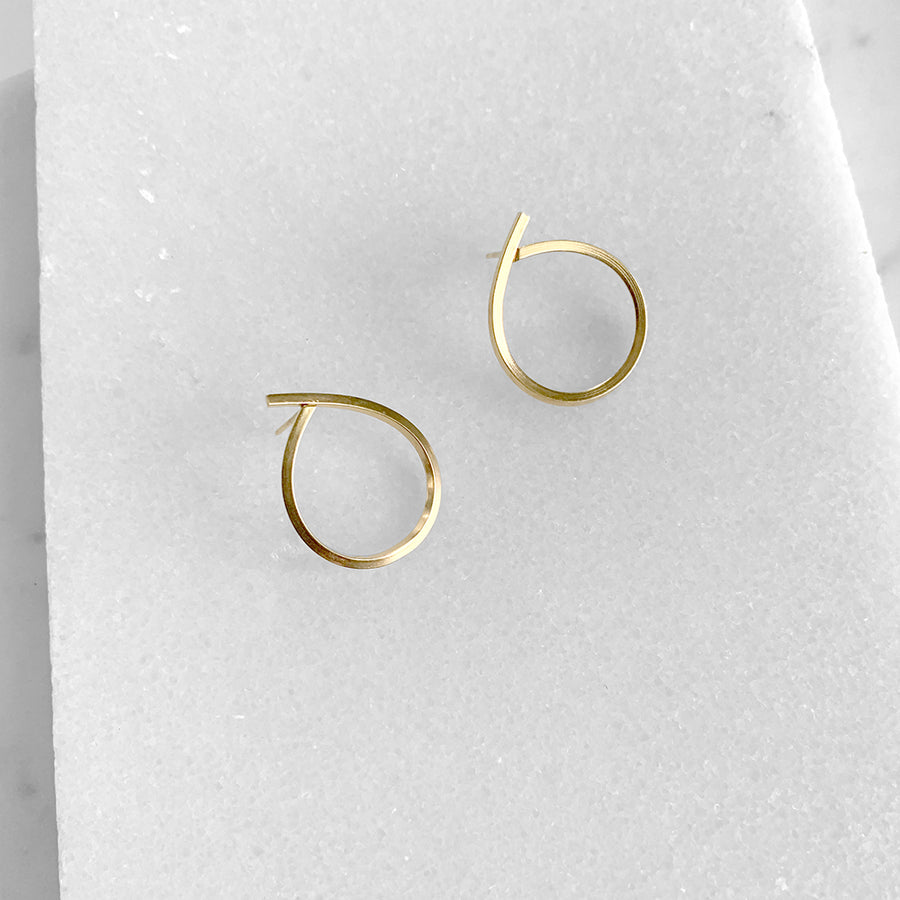 Swoop Hoop Earrings