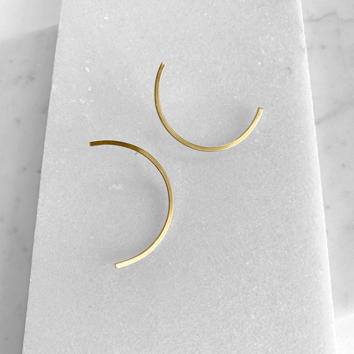 Tilted Arc Earrings