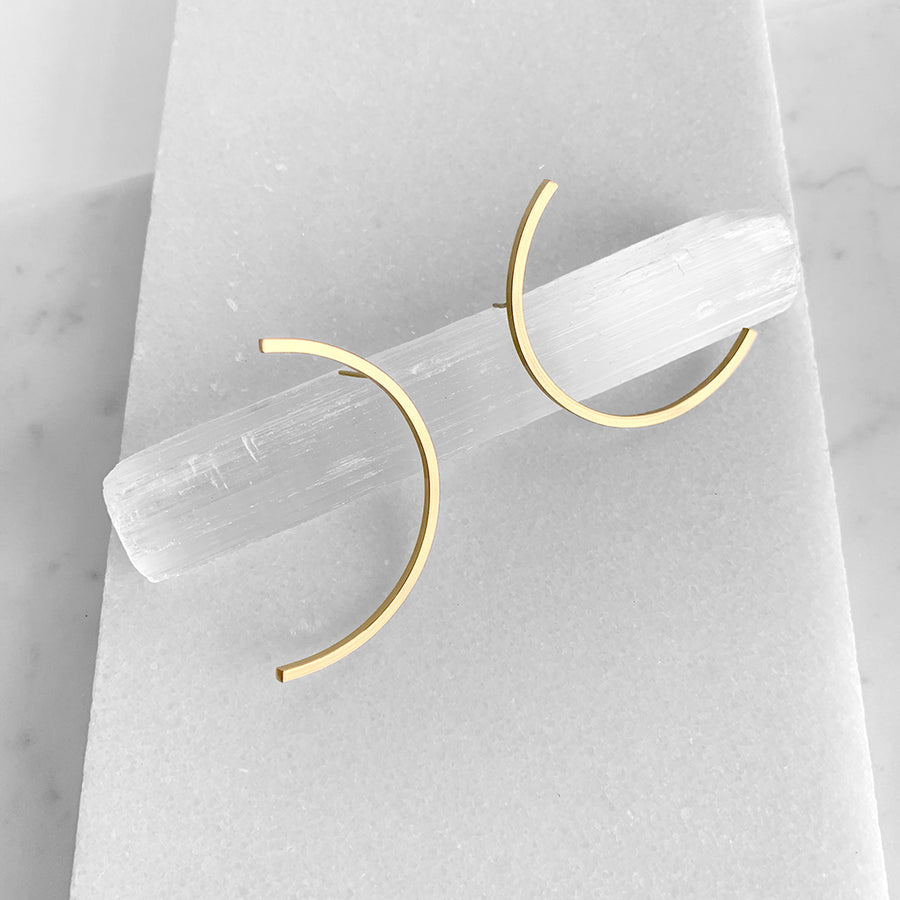 Tilted Arc Earrings